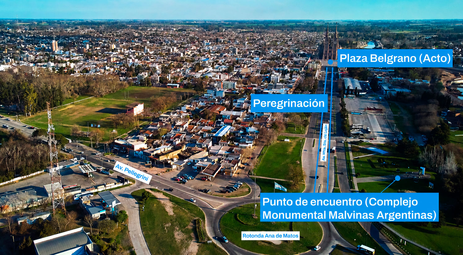 Mapa del recorrido